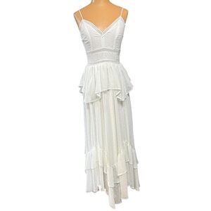 Aeom. Ruffle Maxi Dress